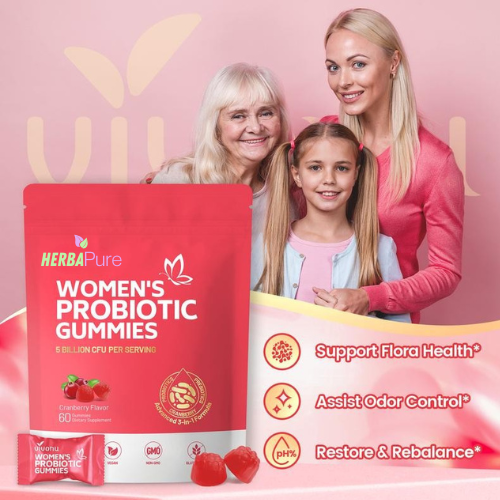 HerbaPure® Women's Probiotic Gummies